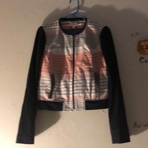 Ella Moss zip up blazer top to pantsuit